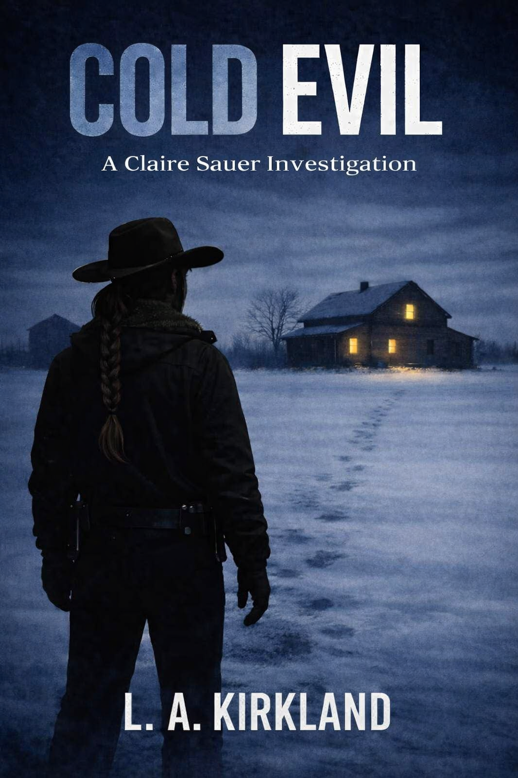 Cover art for Cold Evil by L. A. Kirkland.